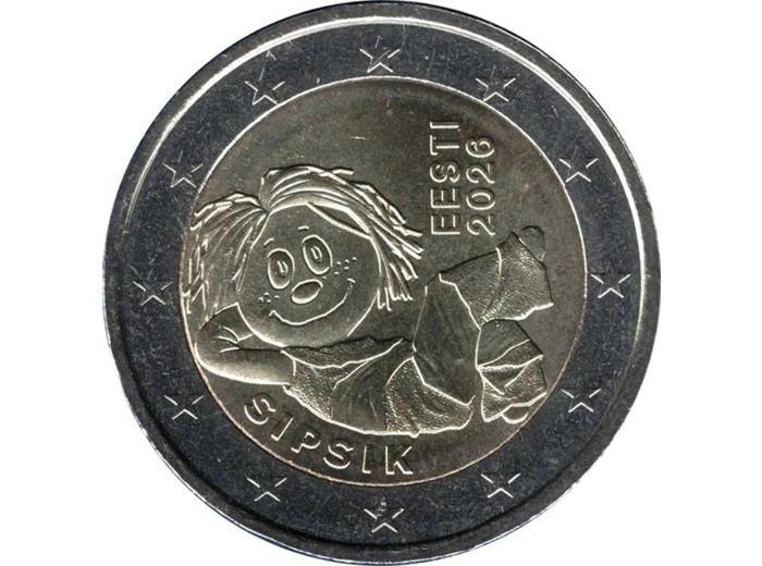 ESTONIE 2026 2 EURO SIPSIK UNC