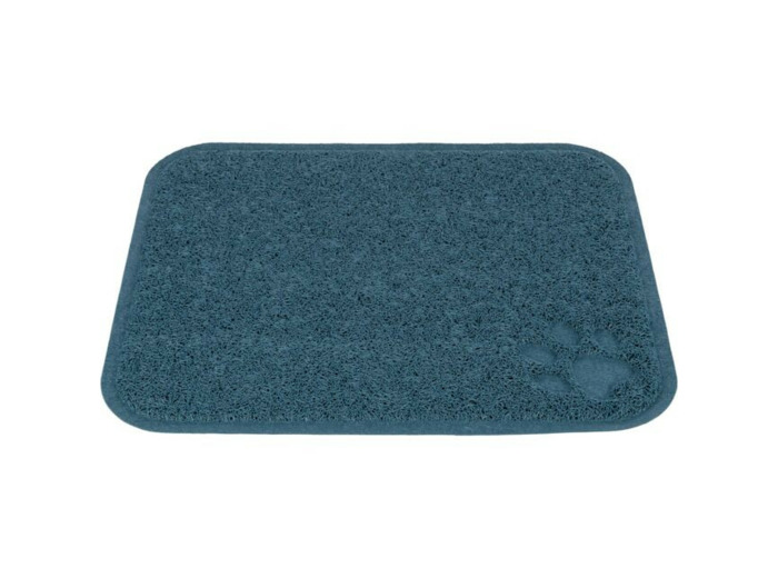 TRIXIE, Tapis pour bac à litière BLEU - 37 × 45 cm