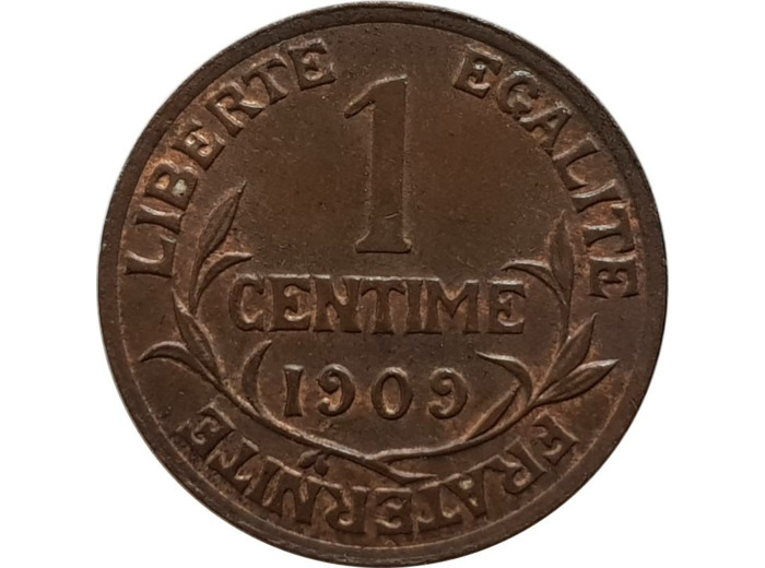 FRANCE 1 CENTIME DUPUIS 1909 SUP- (G90)