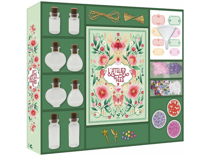 L'ATELIER DES FEES - COFFRET AVEC ACCESSOIRES