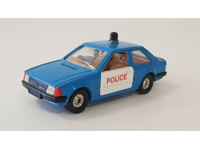FORD ESCORT 1.3 GL POLICE CORGI (1/32) SANS BOITE