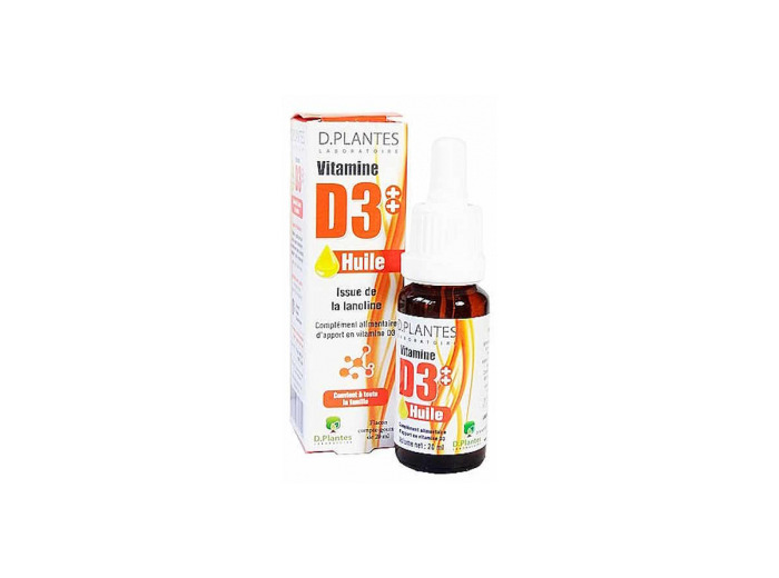 Vitamine D3++ 400 UI huile 20ml