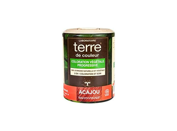 SOIN COLORANT ACAJOU 100G Terre de Couleur