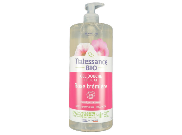 Gel Douche Délicat Rose trémière