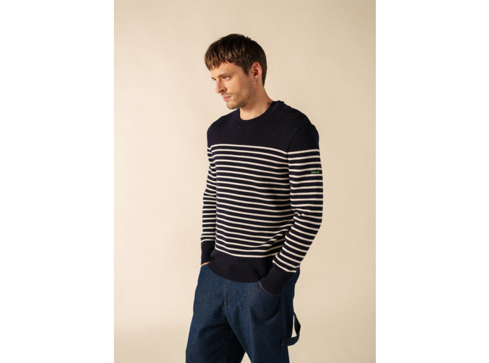 Pull marin Binic Phospho en laine