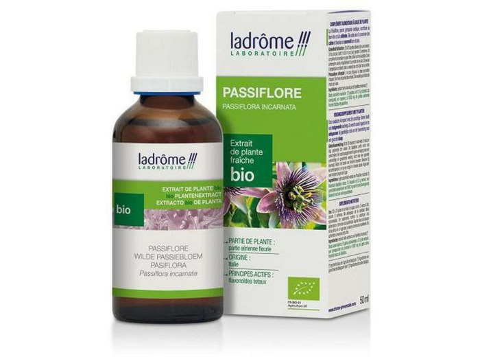 Passiflore Extrait de plante fraîche Bio - 50 ml-Ladrome