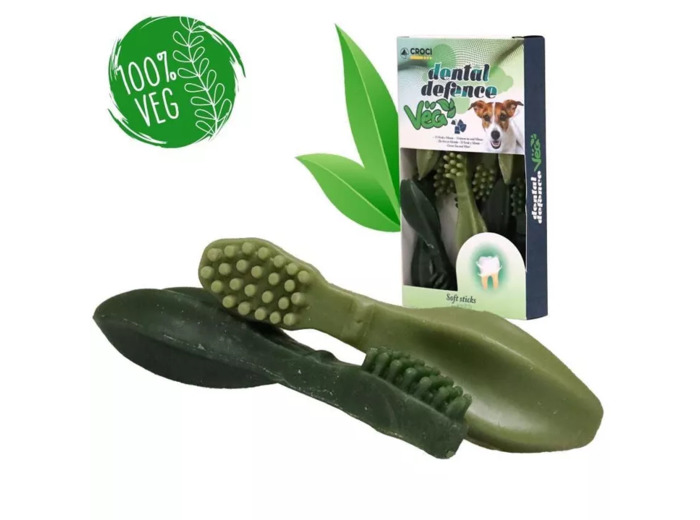 Brosse à dents comestibles - Soin dentaire pour chiens