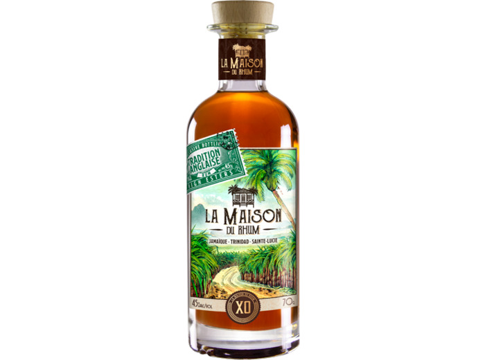 Rhum Vieux XO Jamaïque Trinidad Sainte-Lucie Tradition Anglaise 45%