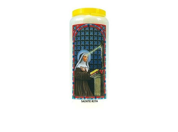 Neuvaine vitrail Sainte Rita