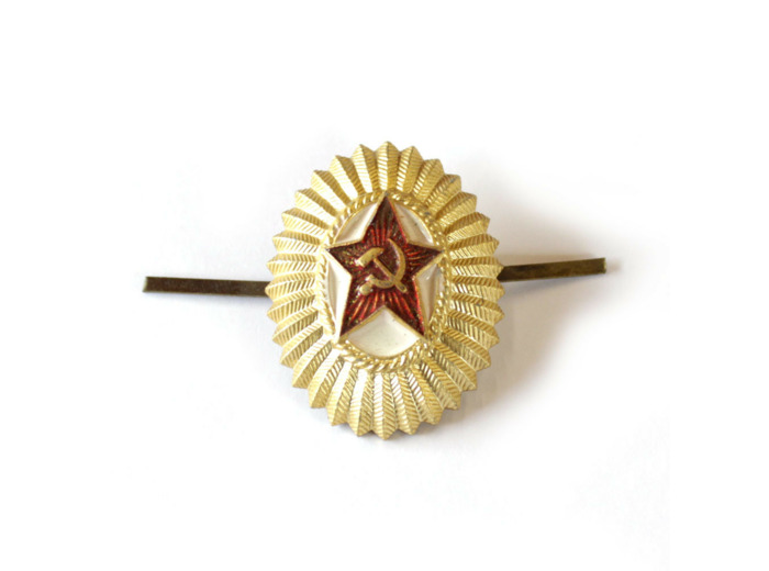 Insigne de calot CCCP (authentique)