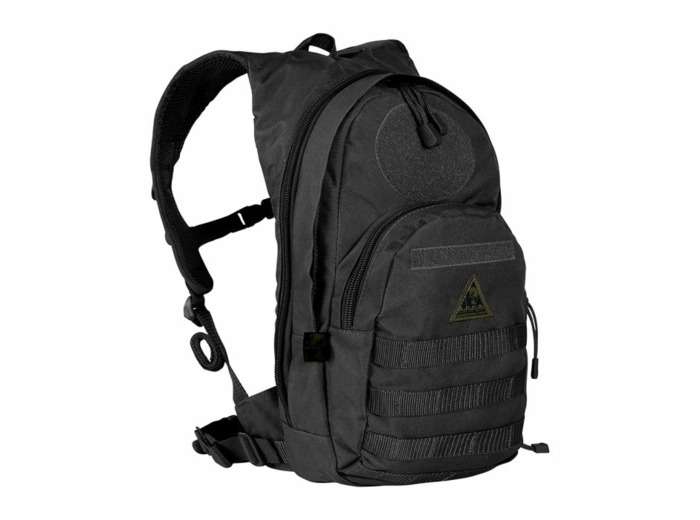 Sac à dos modulable 20-30L noir - Système de zip ingénieux