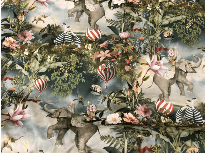 DUMBOWORLD VELOURS 145CM 6703 ELEPHANT