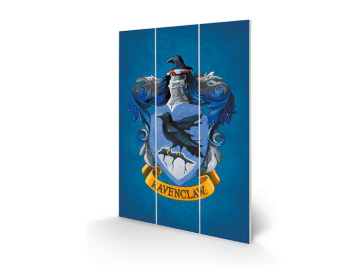 Impression sur bois Serdaigle - Harry Potter