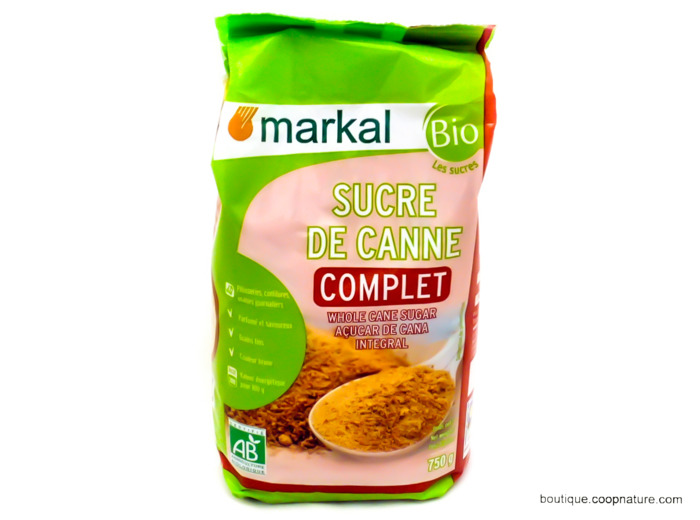 Sucre de Canne Complet Bio 750g