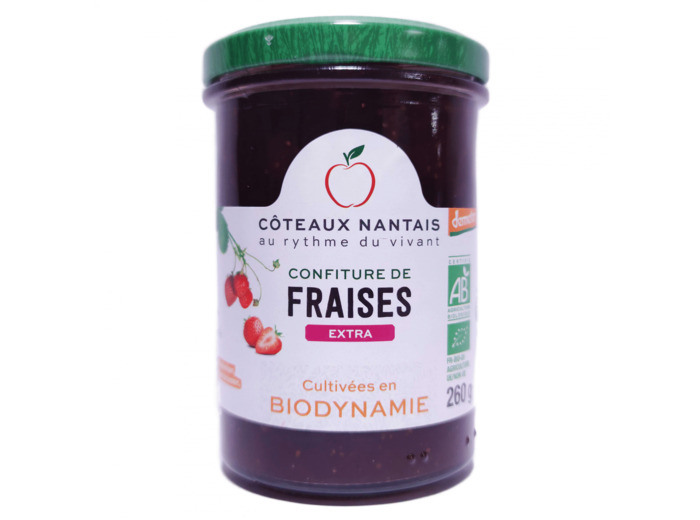 Confiture De Fraises Extra Bio 260g