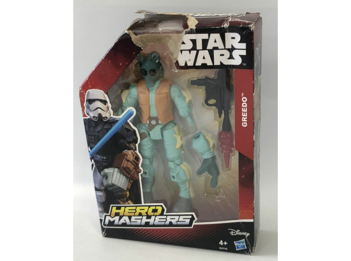 STAR WARS HERO MASHERS FIGURINE GREEDO HASBRO BOITE ABIMEE