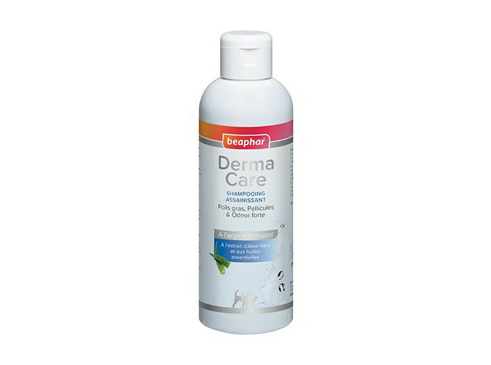 DermaCare, Shampoing assainissant pour chien et chat - 200ml