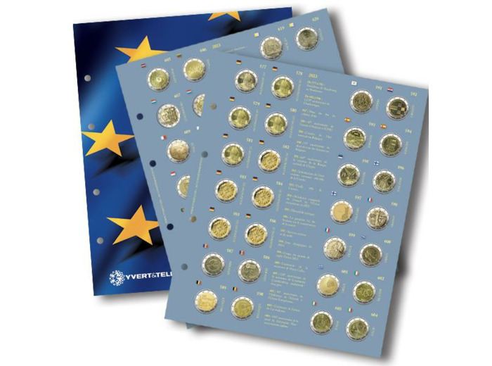 RECHARGE 2 EURO COMMEMORATIVES 2025 YVERT 301189