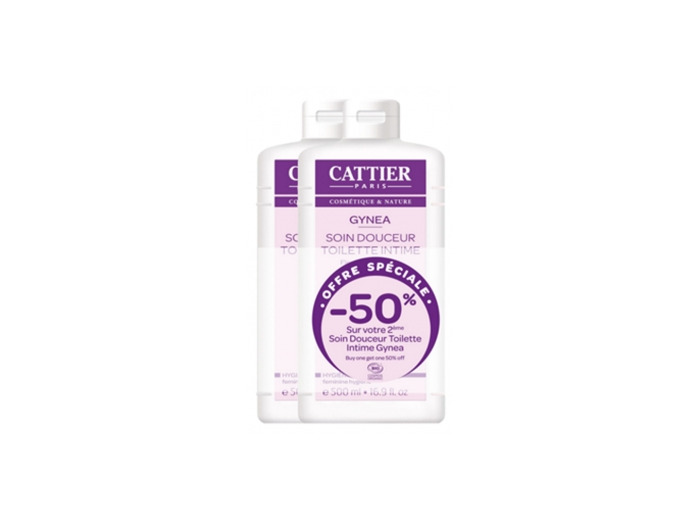 Lot de 2 Soins Douceur Toilette Intime Gynéa 2x500ml