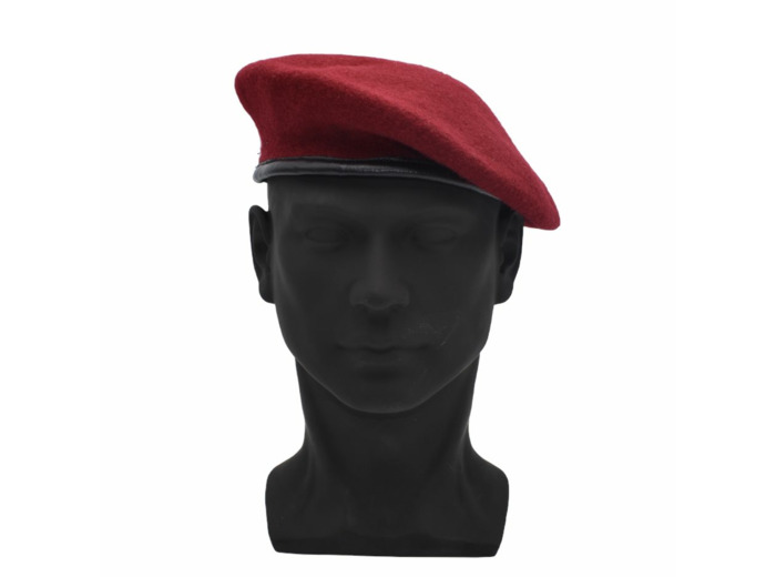 Béret Commando L'Aviorex® (rouge amarante)