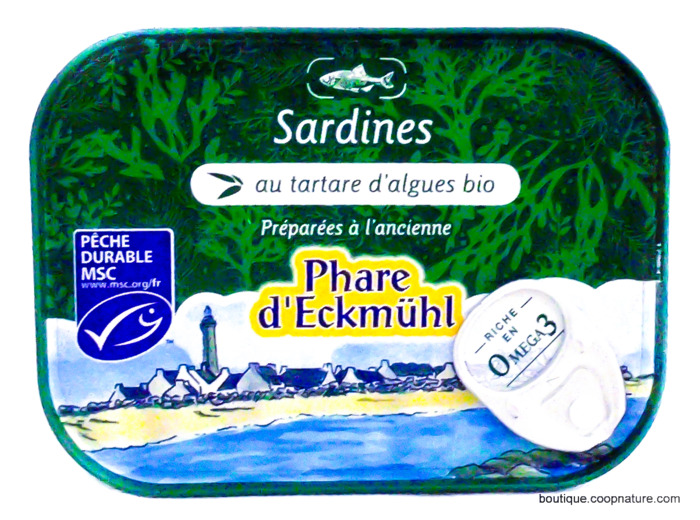 Sardines au Tartare d'Algue 135g
