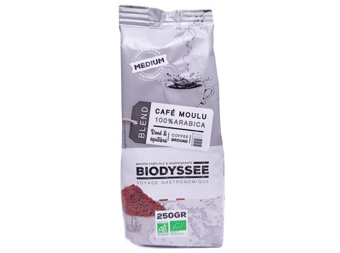 Café Moulu Biodyssée 250g Bio
