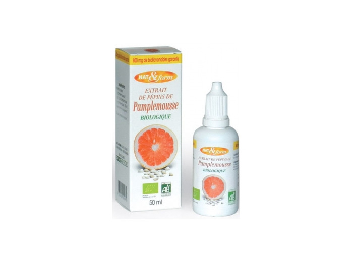 Extrait de pépins de pamplemousse bio 800mg 50ml