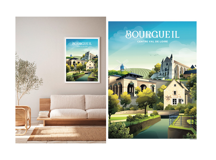 BOURGUEIL POSTER