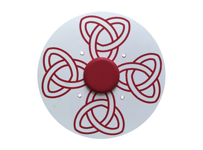 Le bouclier du Gaulois - croix celtique