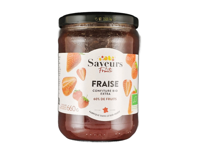 Confiture de Fraise 660g Bio