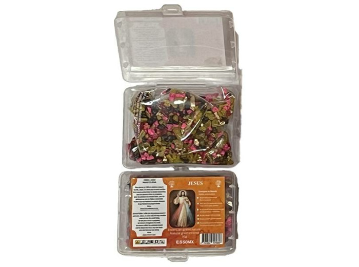 Encens en Grains Jésus - Boite transparente de 50gr