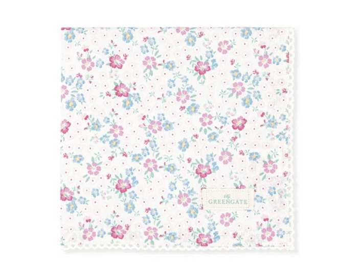 Serviette coton Allyna Greengate