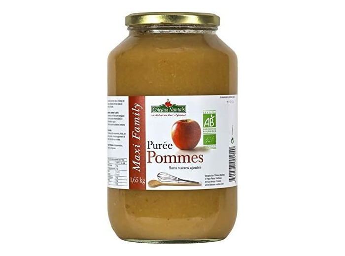 Puree pomme 1,65kg Côteaux Nantais