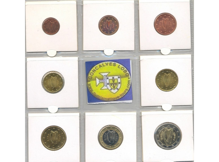 IRLANDE 2004 SERIE 8 MONNAIES SUP-