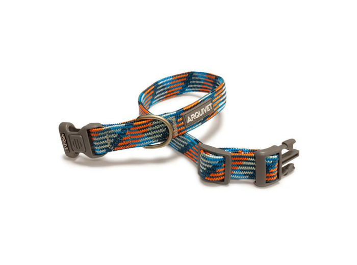 Collier PIEMONTE, bleu pour chien - M