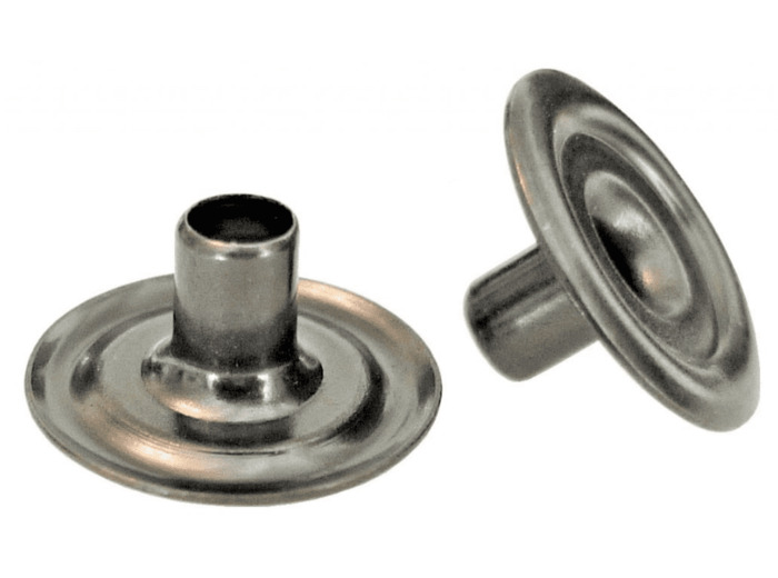 Oeillet laiton nickel OSBORNE Ø15 mm - 100 pièces G4713