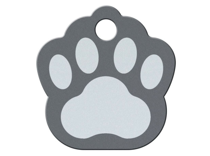 Médaille à graver "Petite patte grise"