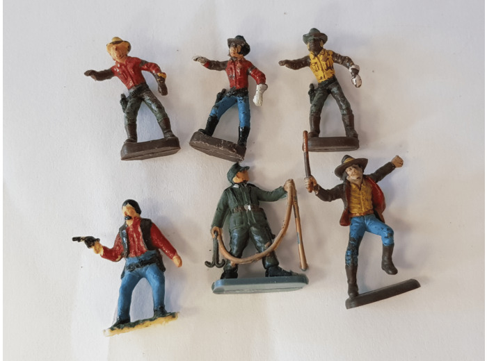 ACCESSOIRE HO LOT DE 6 PERSONNAGES DIVERS N7