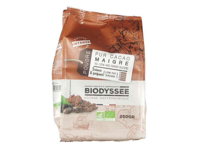 Poudre Cacao Maigre 250g Bio