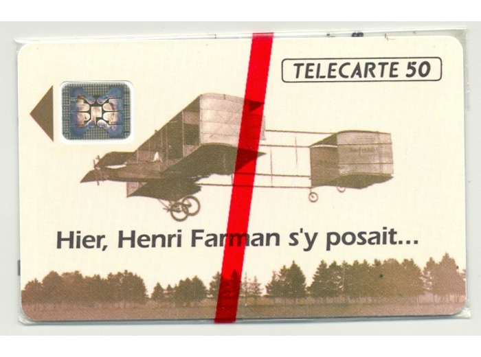 TELECARTE NSB 50 UNITES 12/92 HENRI FARMAN EN512