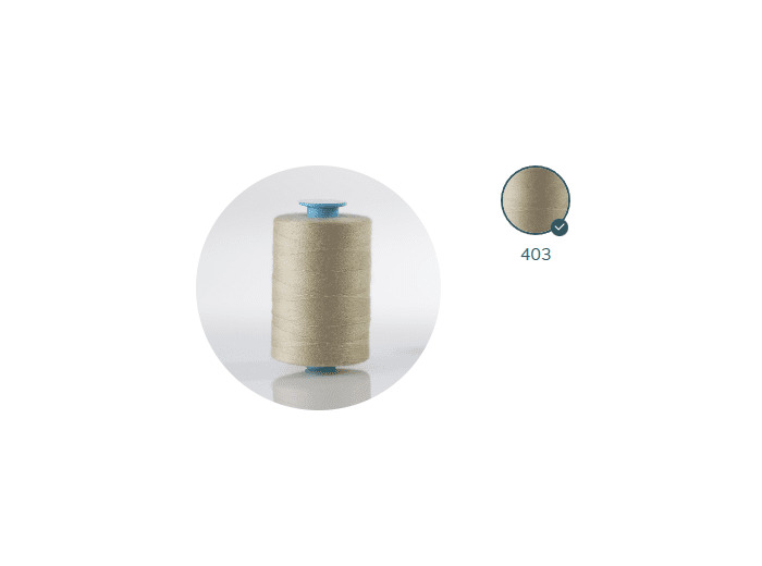 ZX 35 - 403 ERABLE FIL À COUDRE 100% POLYESTER TRÈS RÉSISTANT bobine 500m