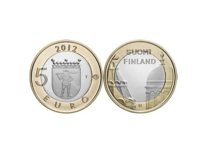 FINLANDE 2012 5 EURO HELSINKI CATHEDRALE