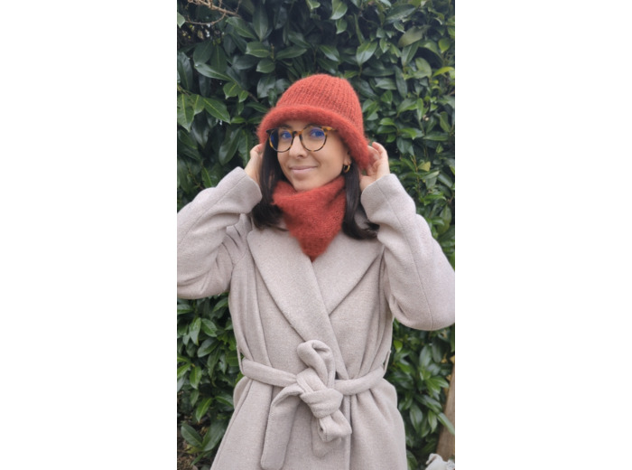 Bonnet FLOCON - Roux écureuil