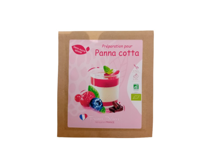 Préparation pour Panna cotta Bio-France délices