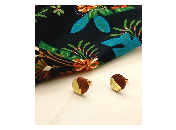BOUCLES D'OREILLES Dorée
