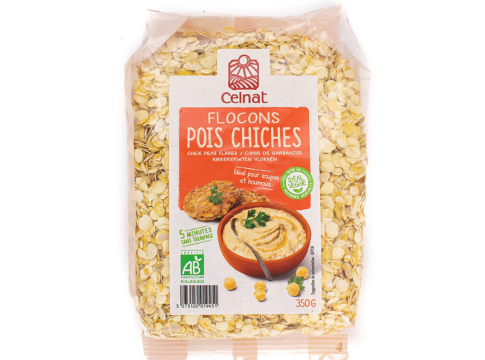 Flocons de Pois Chiches Bio 350g