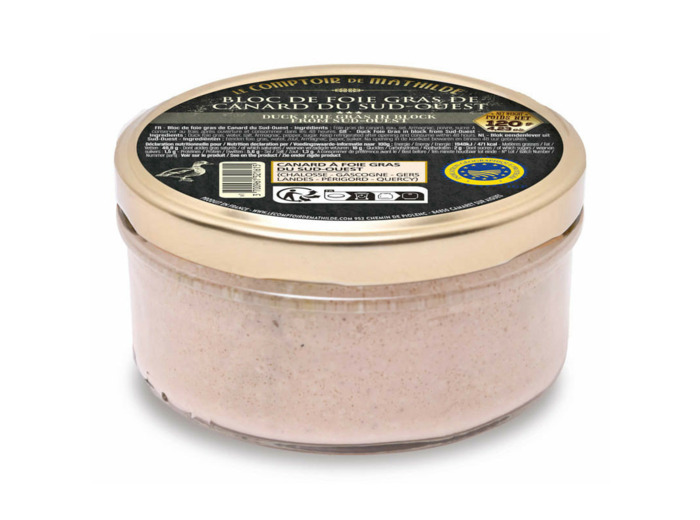 Bloc de Foie Gras de Canard IGP Sud-Ouest