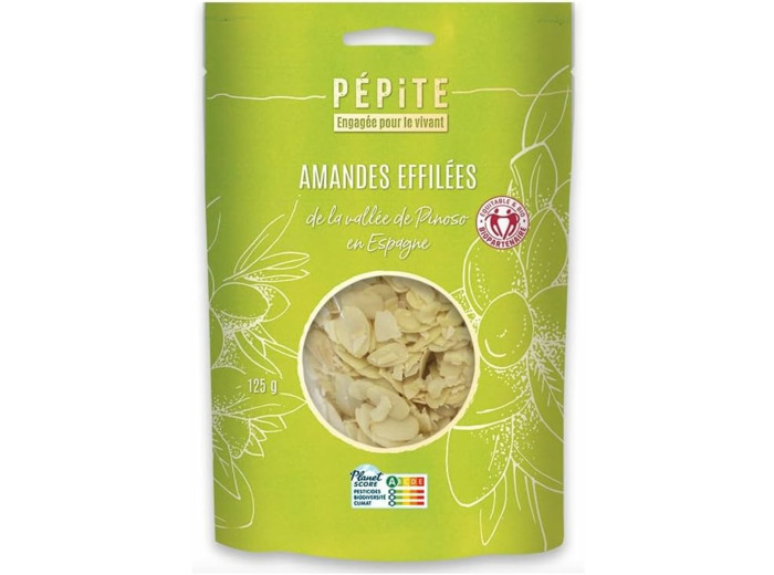 Amande effilee 125g Pepite