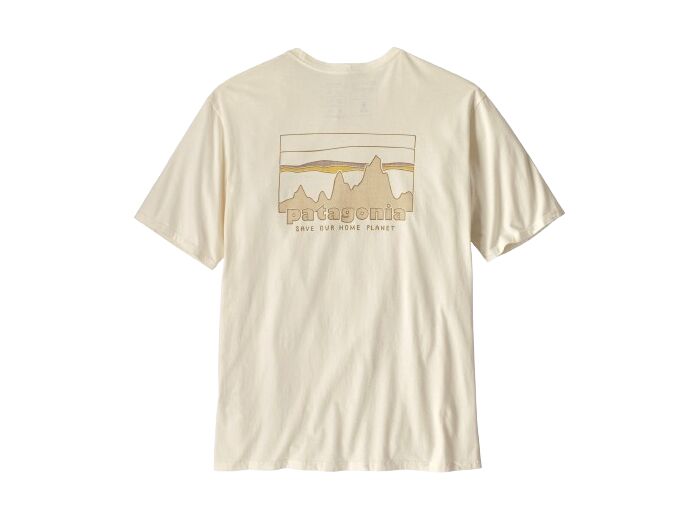 Tee Shirt PATAGONIA 73 Skyline Birch White