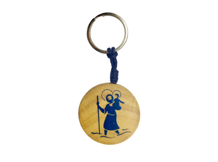 Porte-clé Saint Christophe 45/45mm